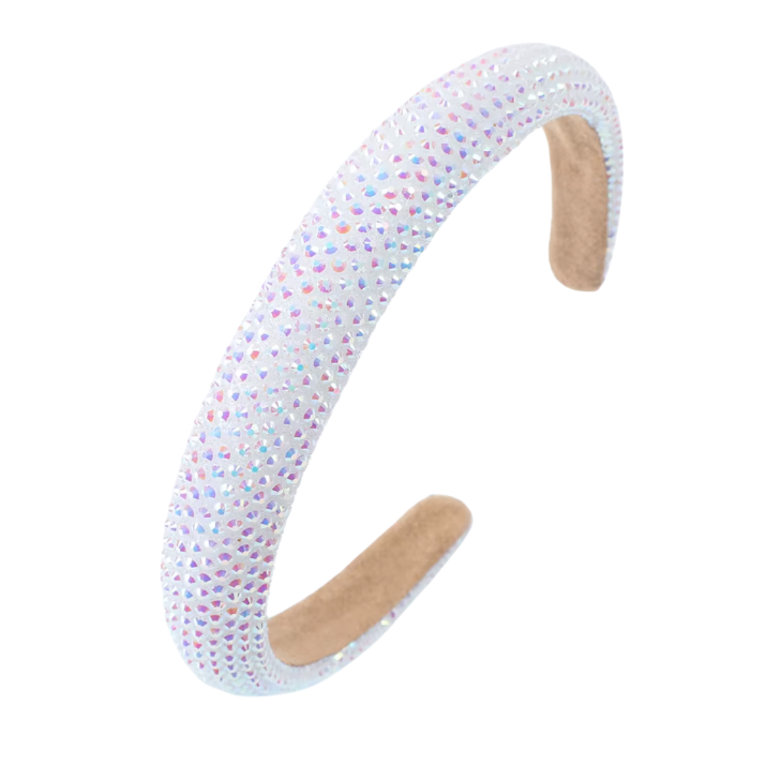 Scattered Small Rhinestone Headband