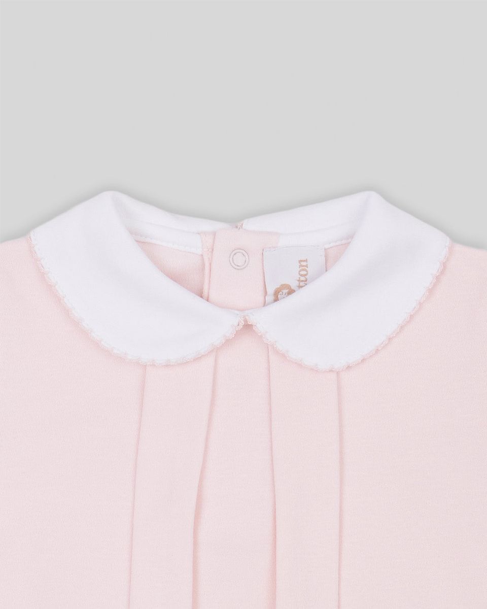 Girls Interlock Pima Bubble- Pink