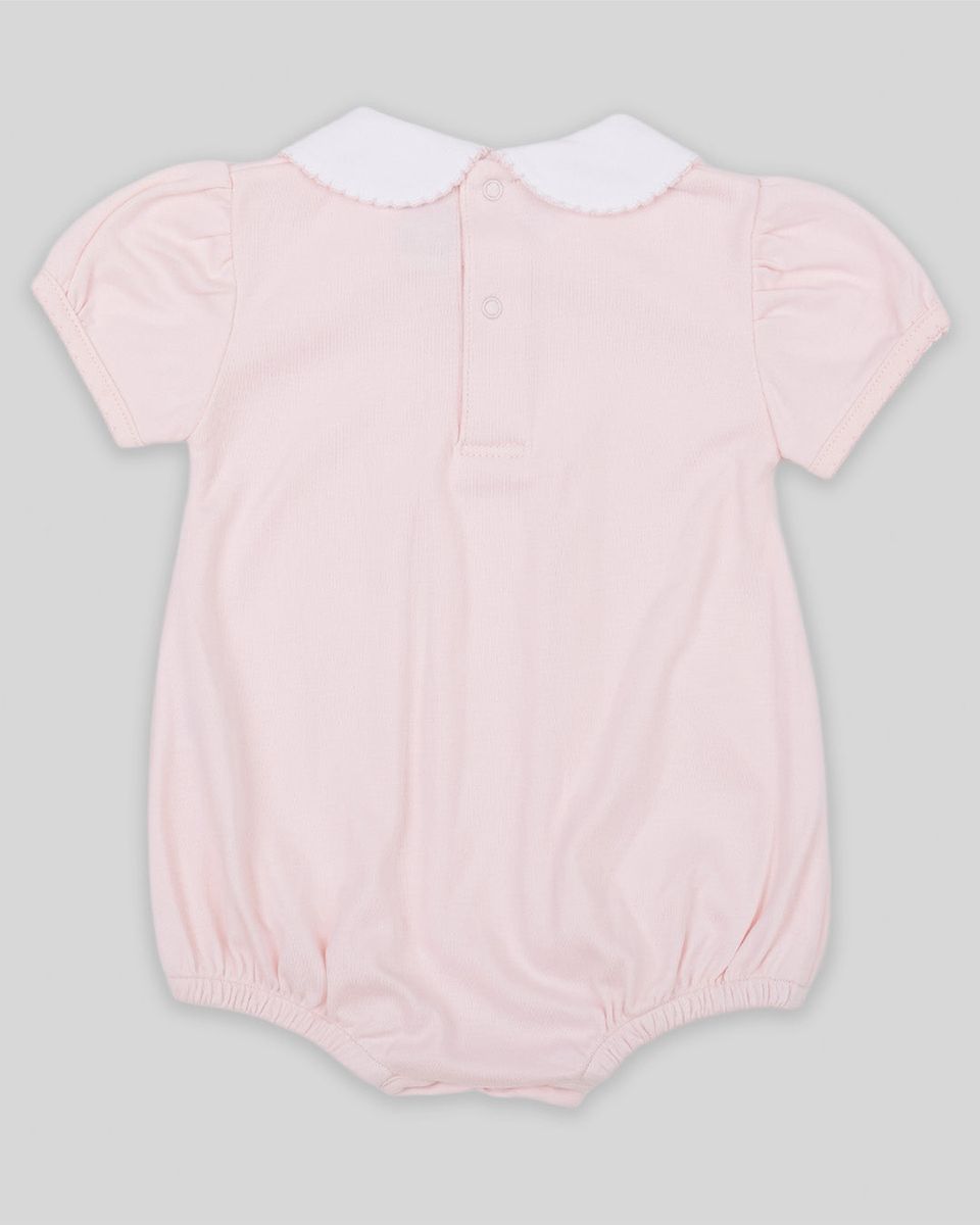 Girls Interlock Pima Bubble- Pink