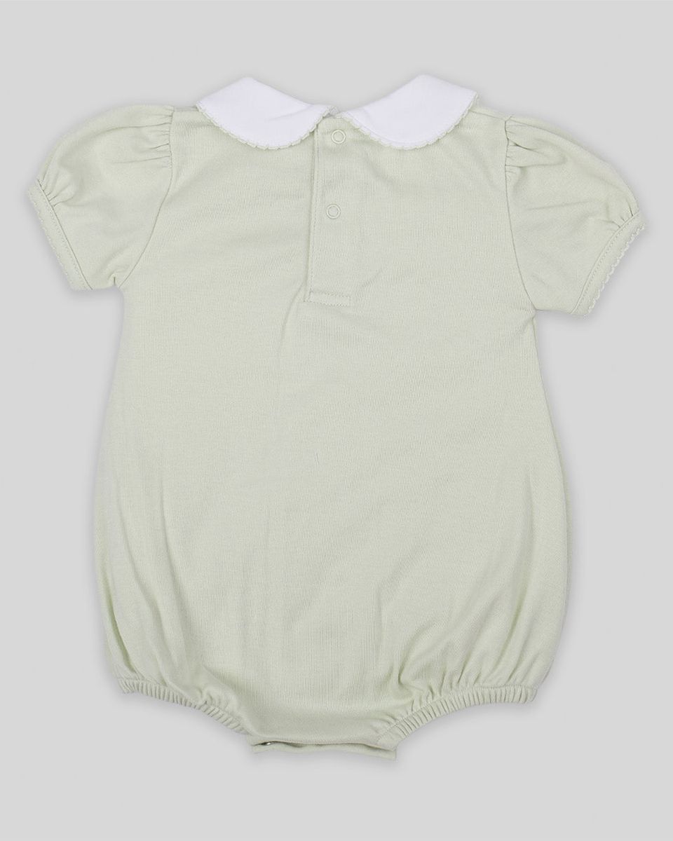 Girls Interlock Pima Bubble- Pistachio