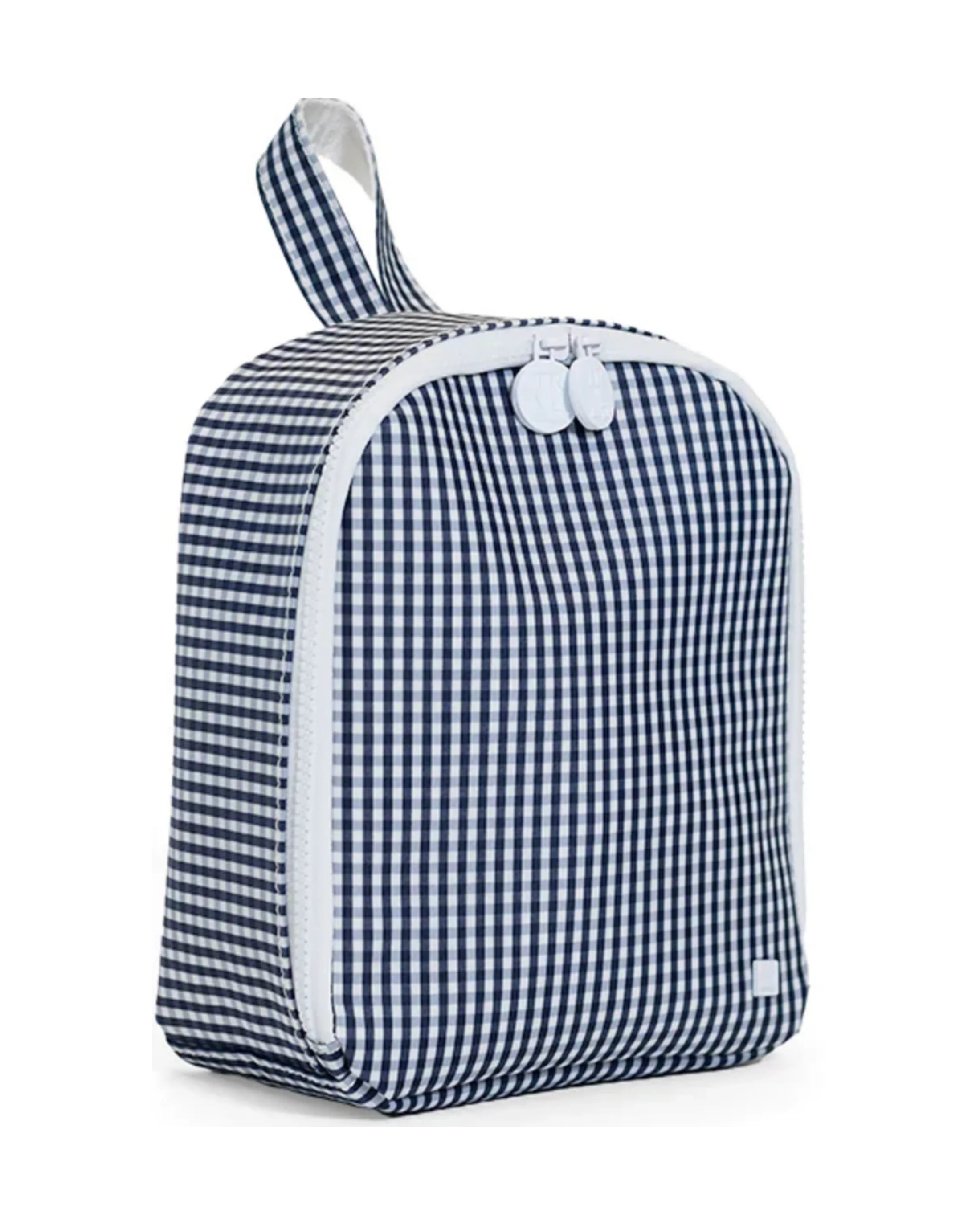 Bring It Lunch Bag- Navy Gingham