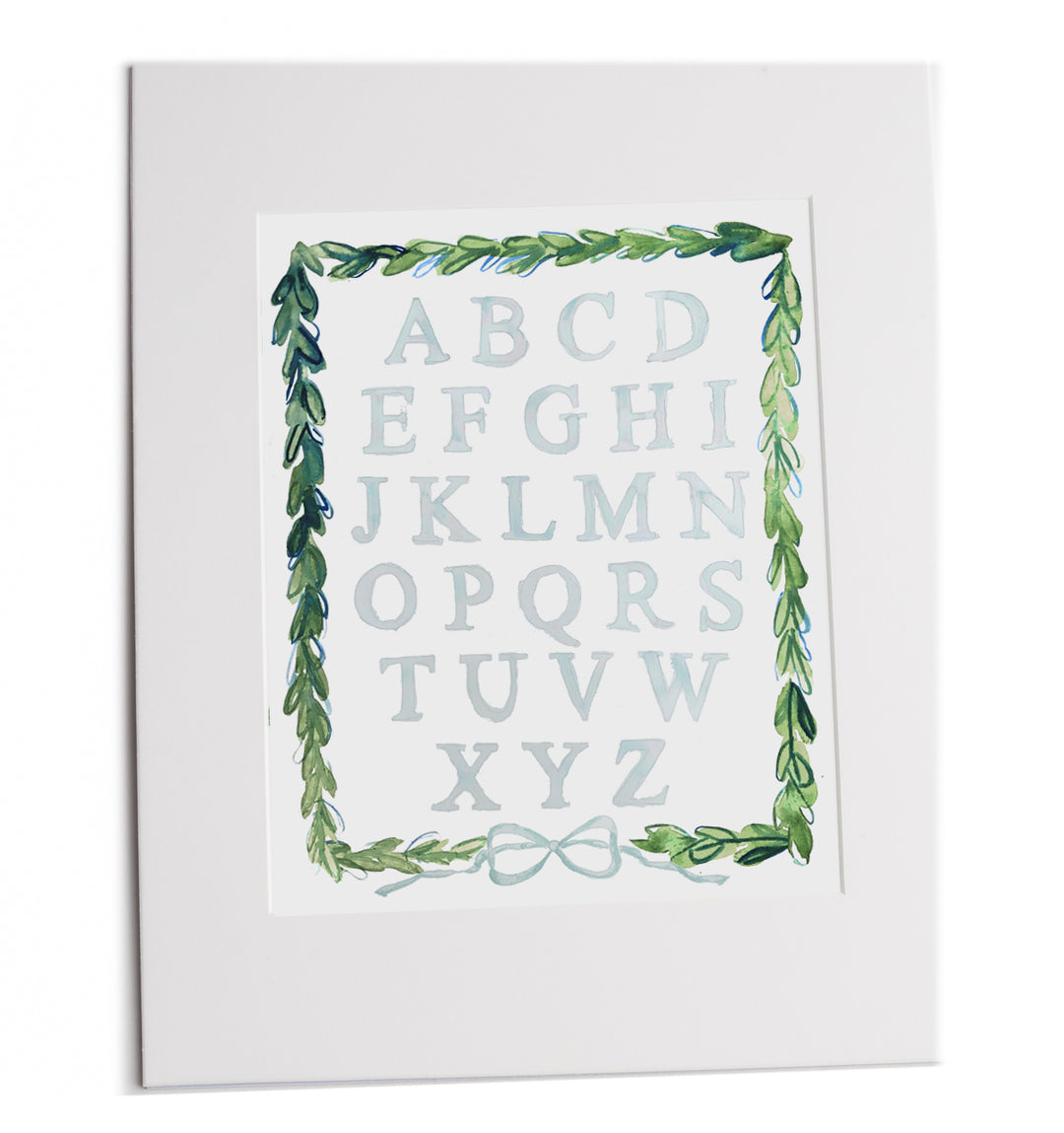 11x14 Matted ABC Print