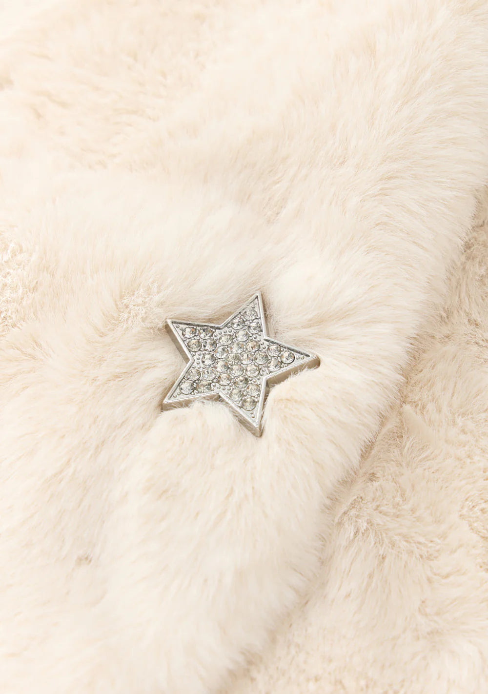 Lucia Creme Fur Jacket