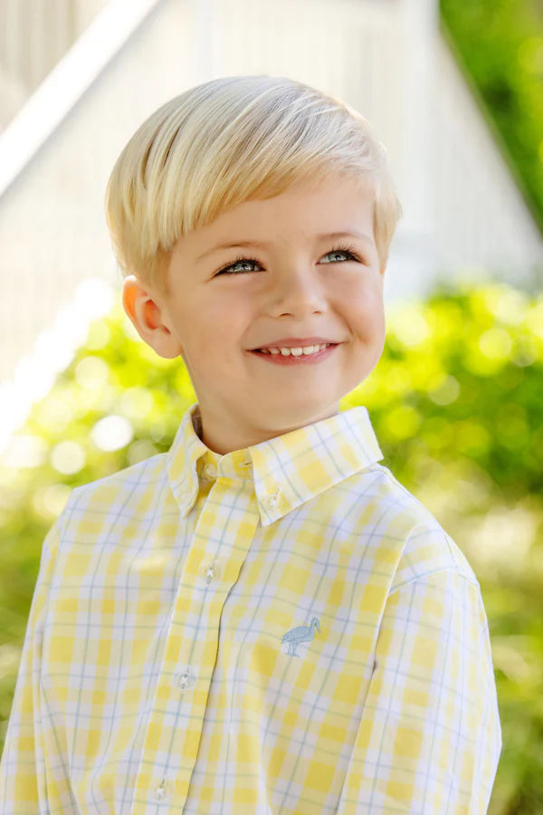 Dean's List Dress Shirt- Forsyth Park Plaid