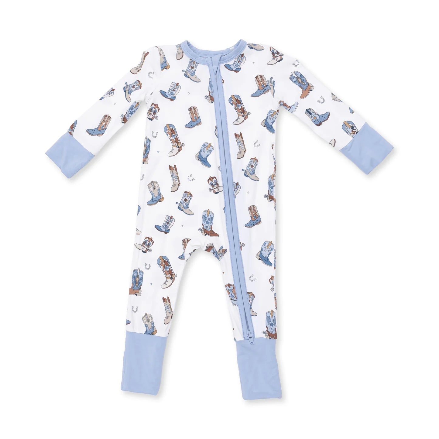 Convertible Romper- Buckaroo Boots