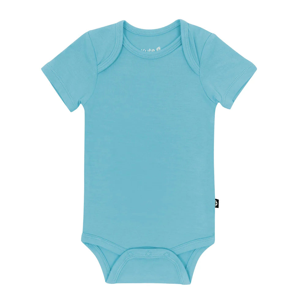Short Sleeve Bodysuit in Makai