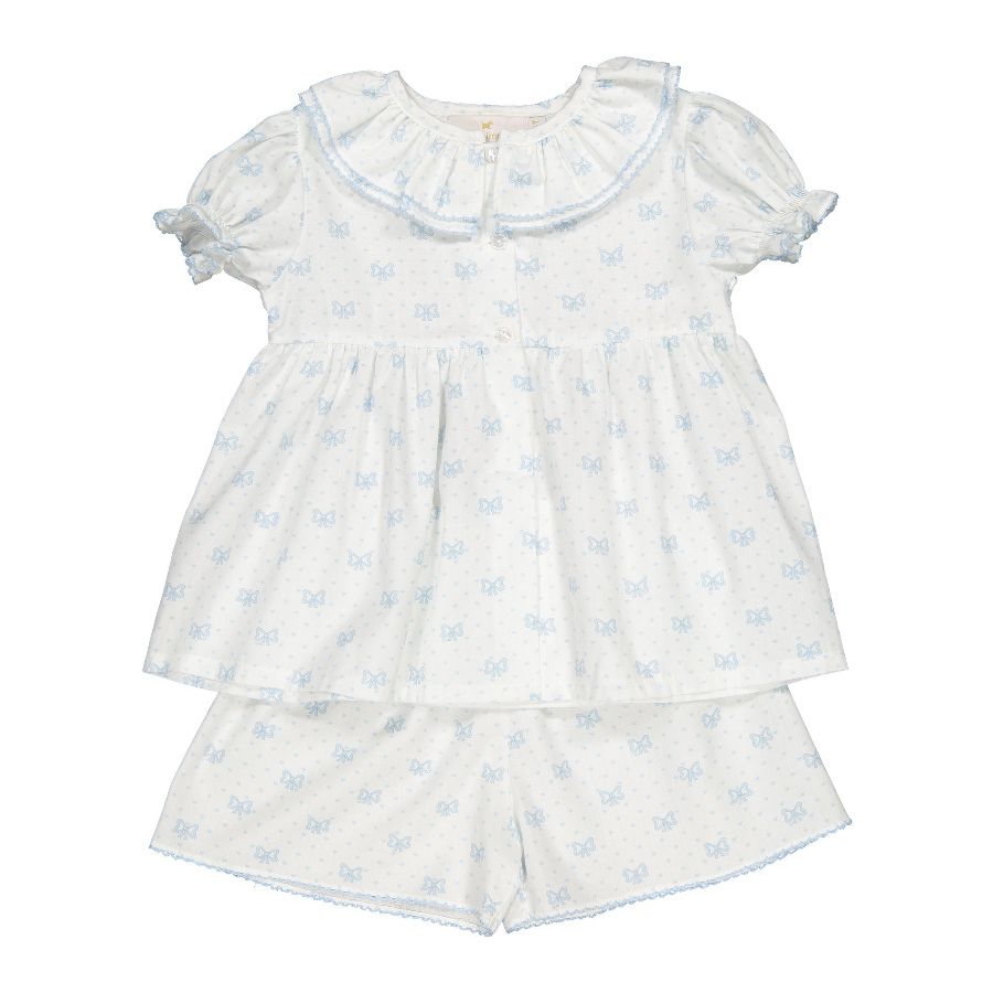 Blue Bow Girl Pajama main image 1