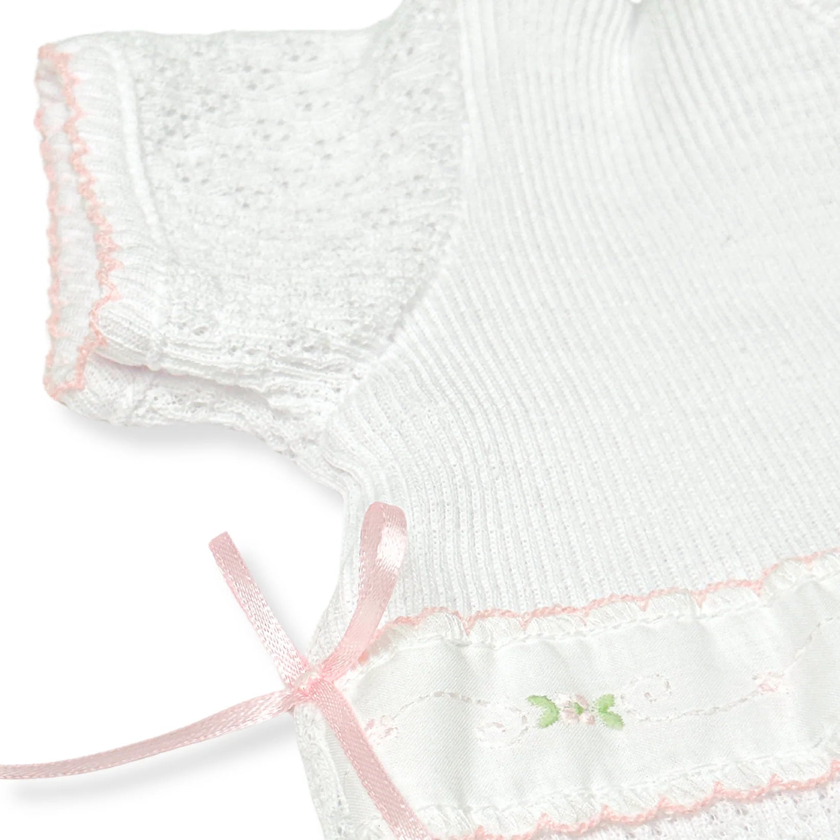 Paty Knit Swiss Floral Bubble