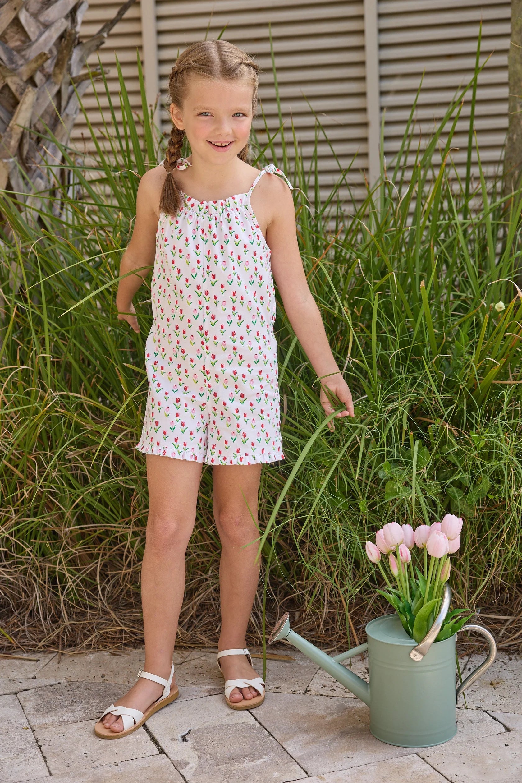 Mimi Romper- Tulip Valley