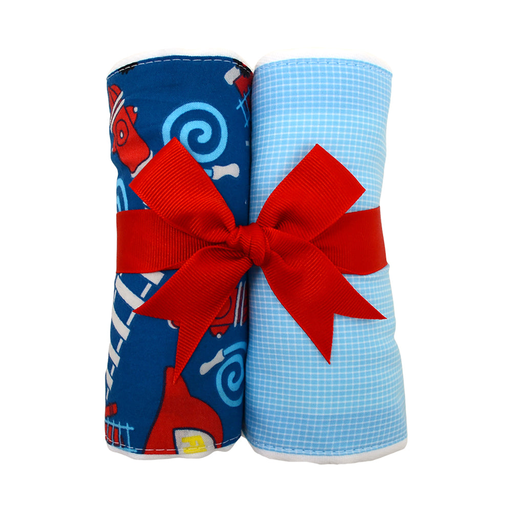 3 Marthas Two Burp Pad Set