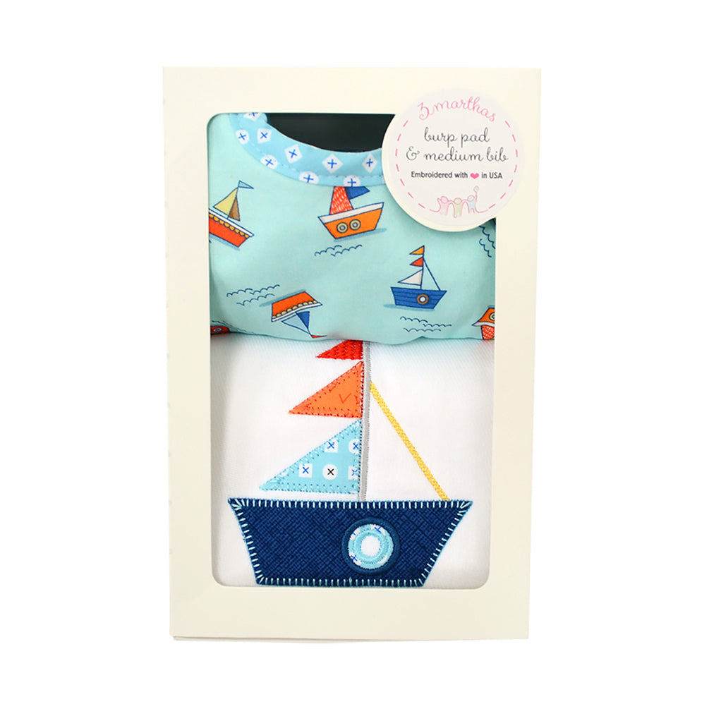 3 Marthas Basic Bib & Burp Box Set