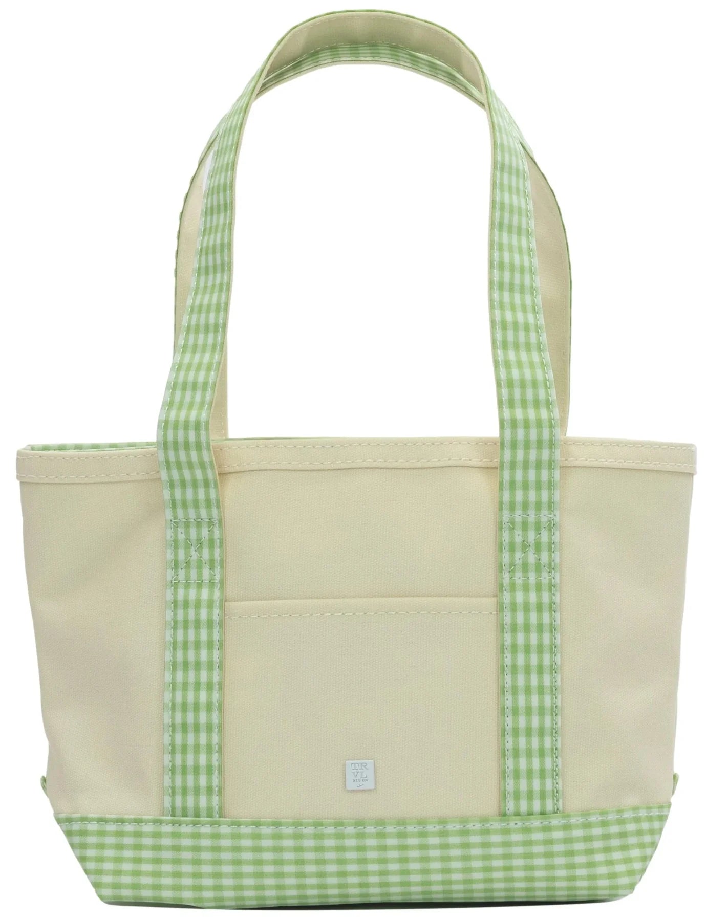 Mini Tote- Coated Canvas