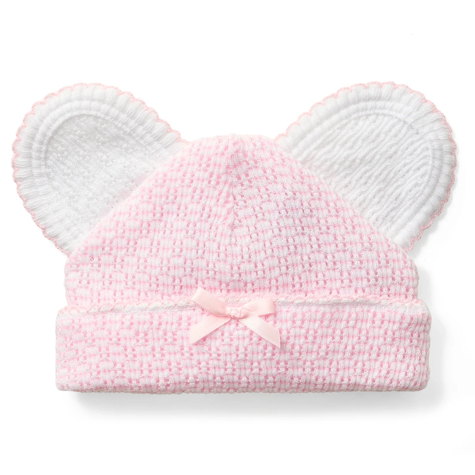 Paty Knit Bear Beanie