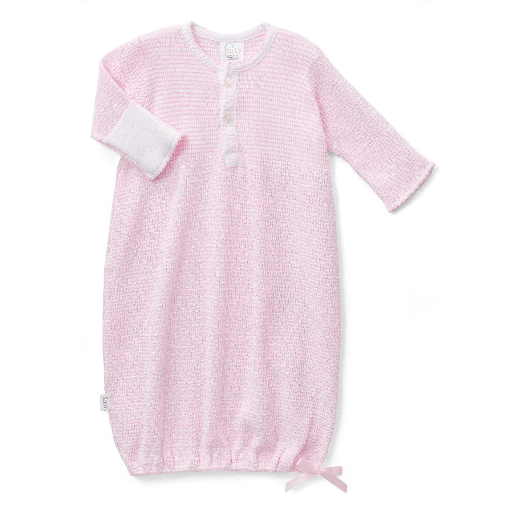 Paty Knit Placket Gown