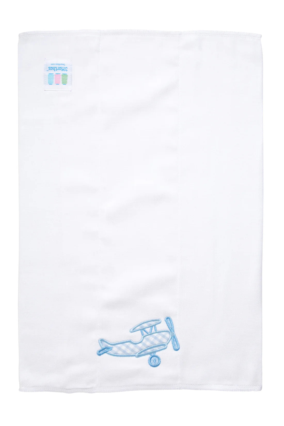 Airplane Applique Burp