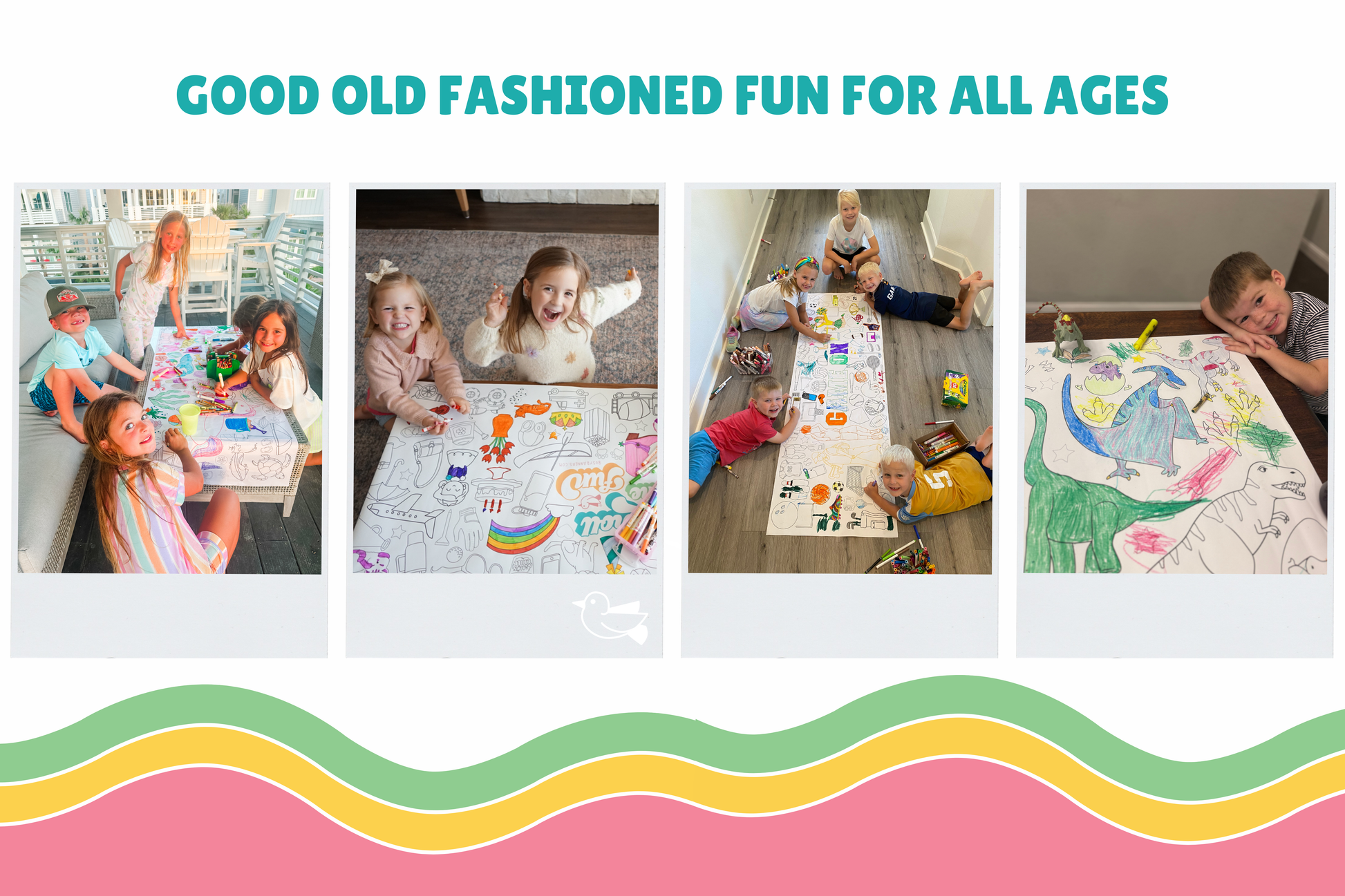 Busy Banners - Giant Coloring Banner