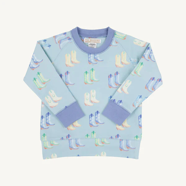 Cassidy Comfy Crewneck - Cute To Boot