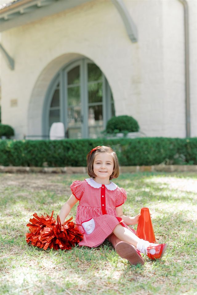 Red Game Day Dress