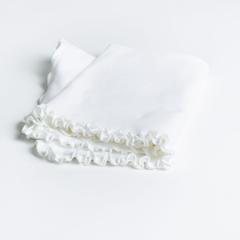 Lettuce Leaf Edge Receiving Blanket