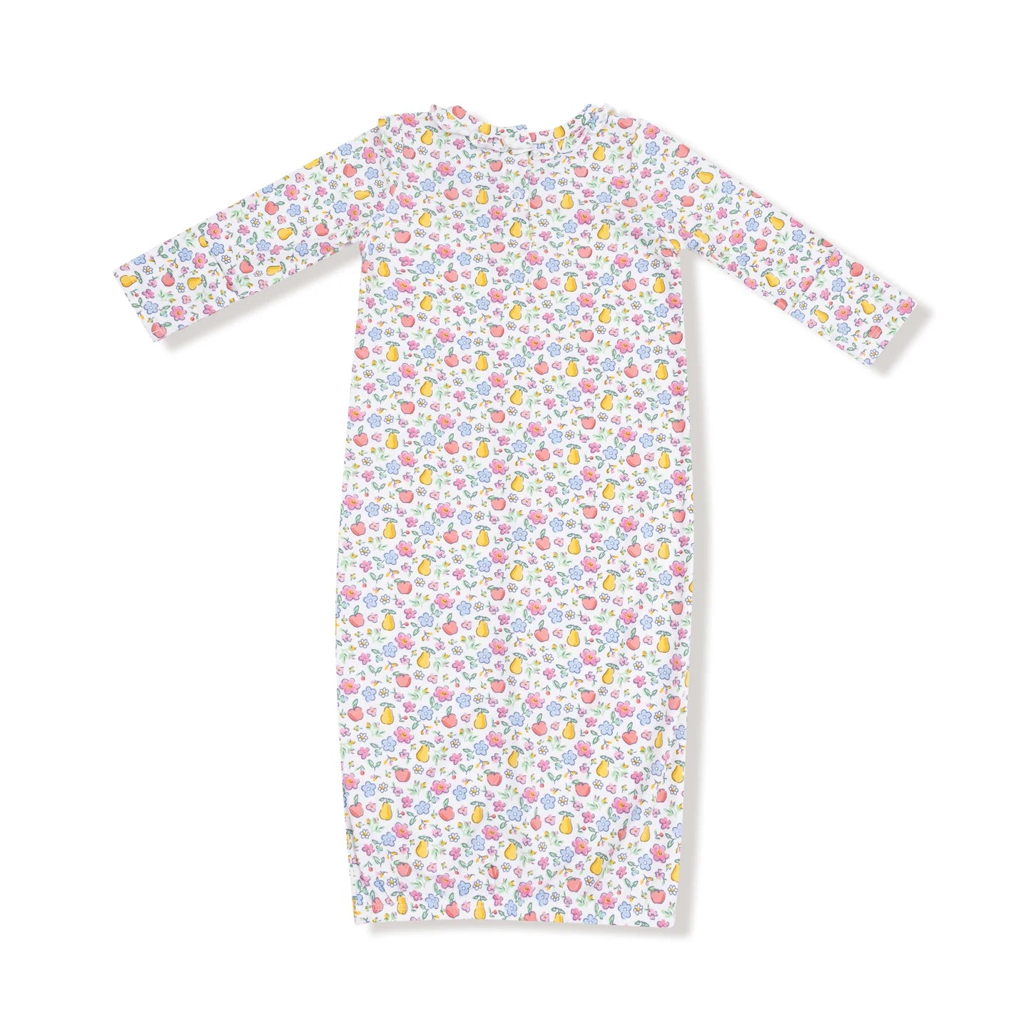 Kimono Gown- Fall Fruit Floral