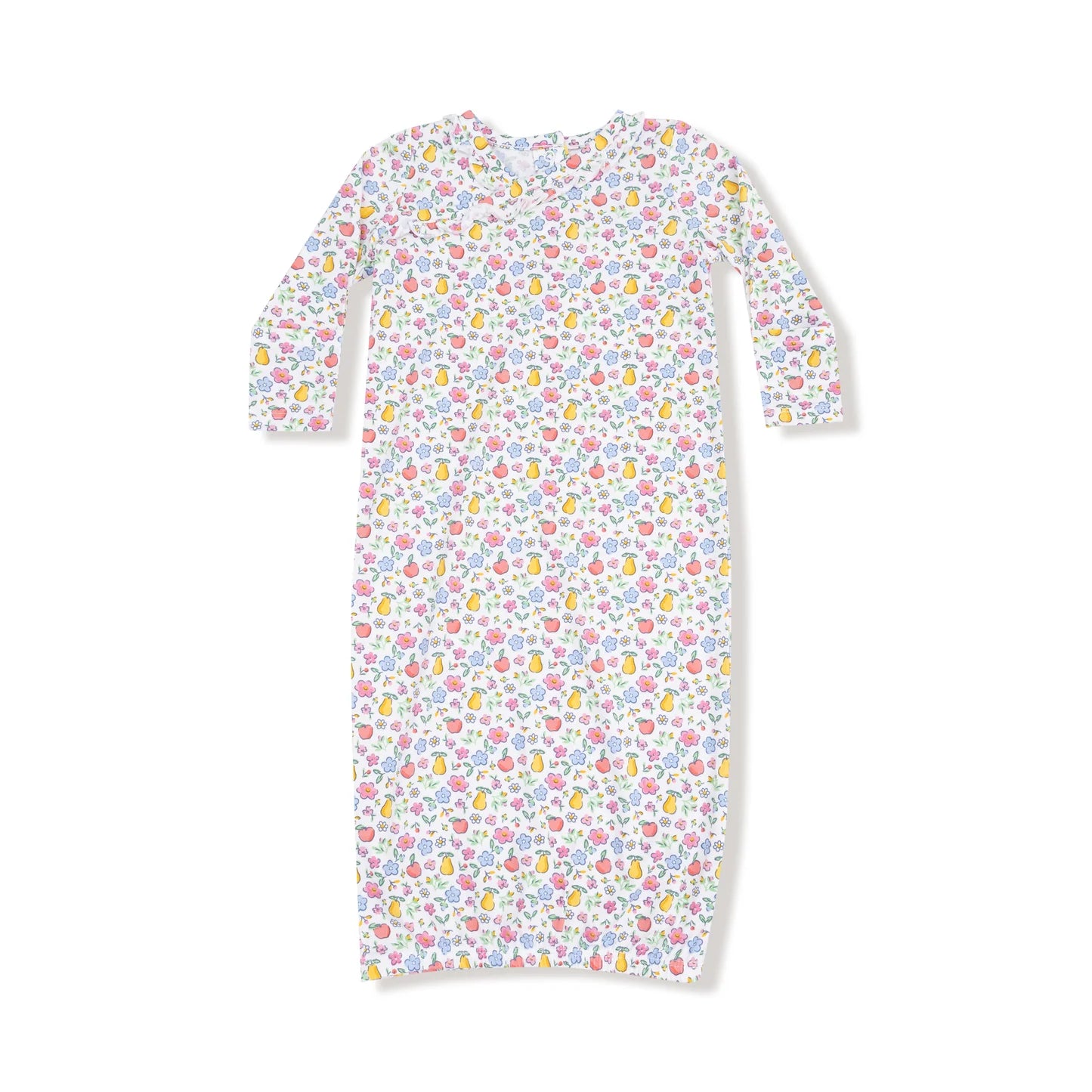 Kimono Gown- Fall Fruit Floral