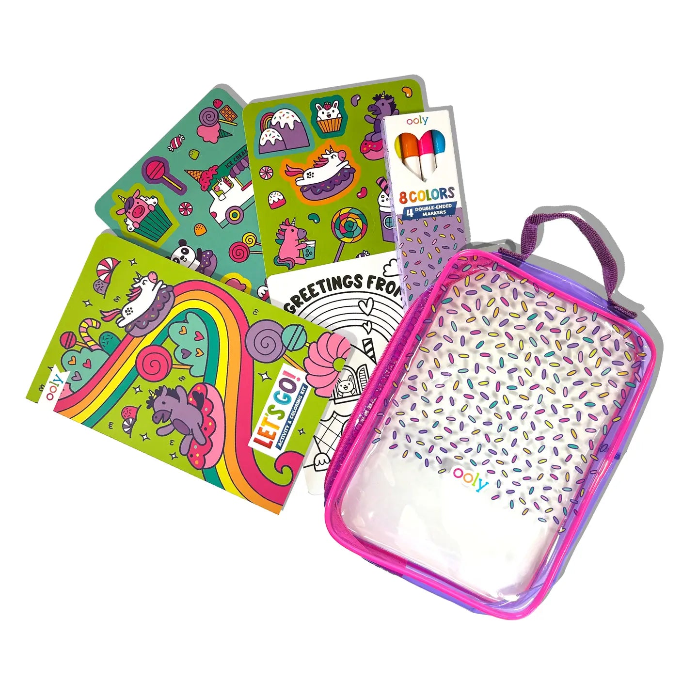 Let's Go!: Activity & Coloring Kit