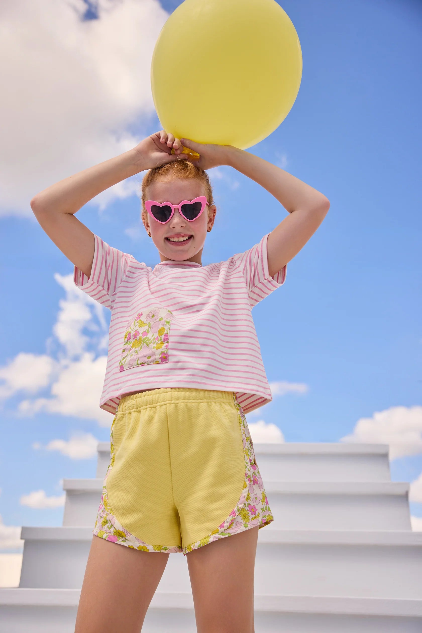 Track Shorts- Bedford Buttercup
