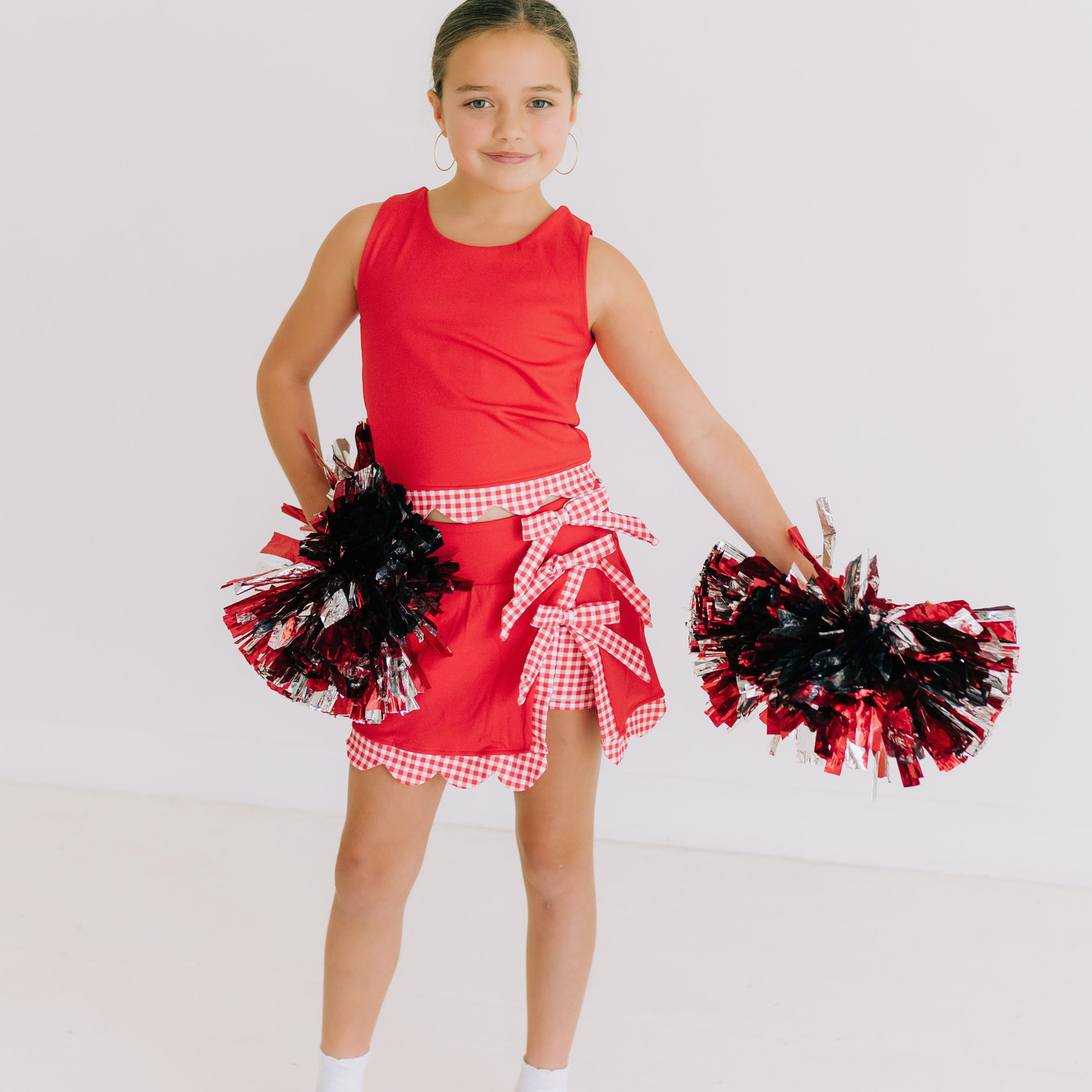 Game Day Set w/ Gingham Trim