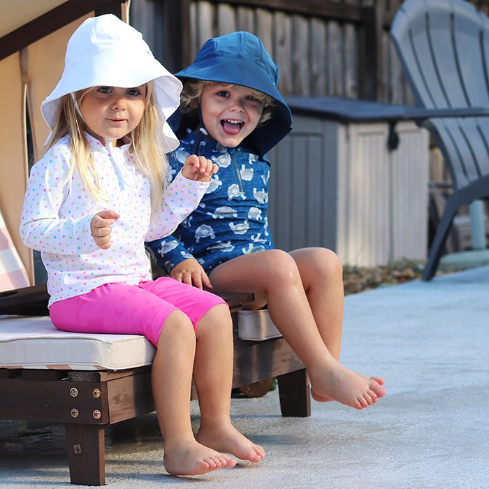 Adventure Sun Protection Hat- Light Blue