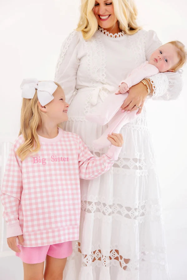Cassidy Comfy Crewneck- Big Sister