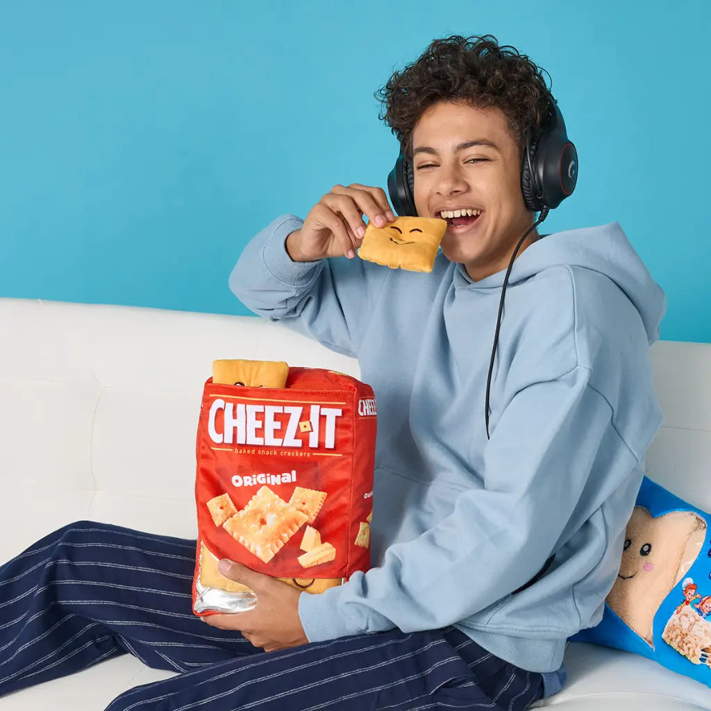 Cheez It Box Packaging Plush