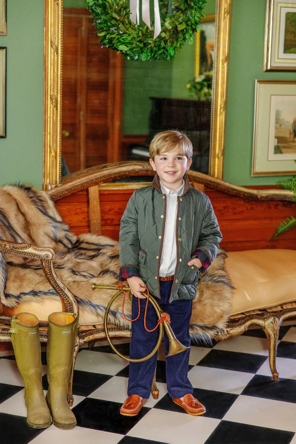 Caldwell Quilted Coat- Montague Moss Chelsea Chocolate