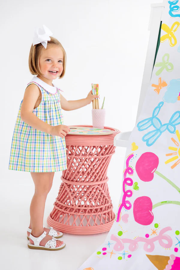 Sleeveless Tabitha's Teacher's Pet Set- Primland Plaid