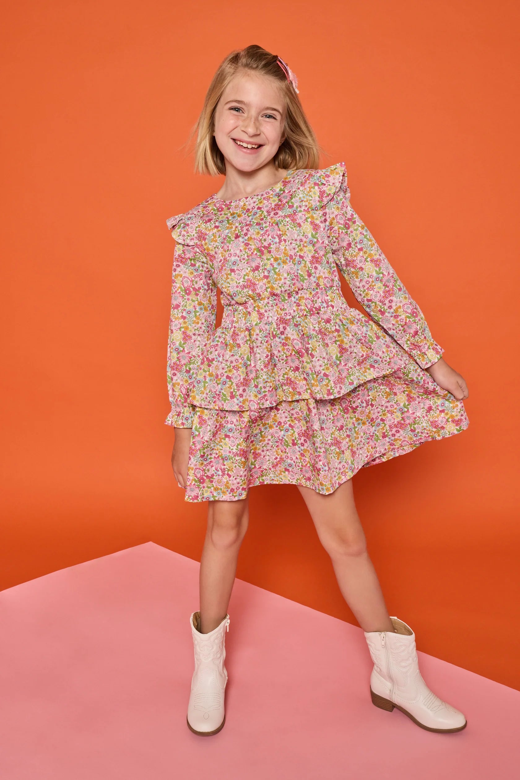 Carleton Dress- Marblehead Meadow Floral