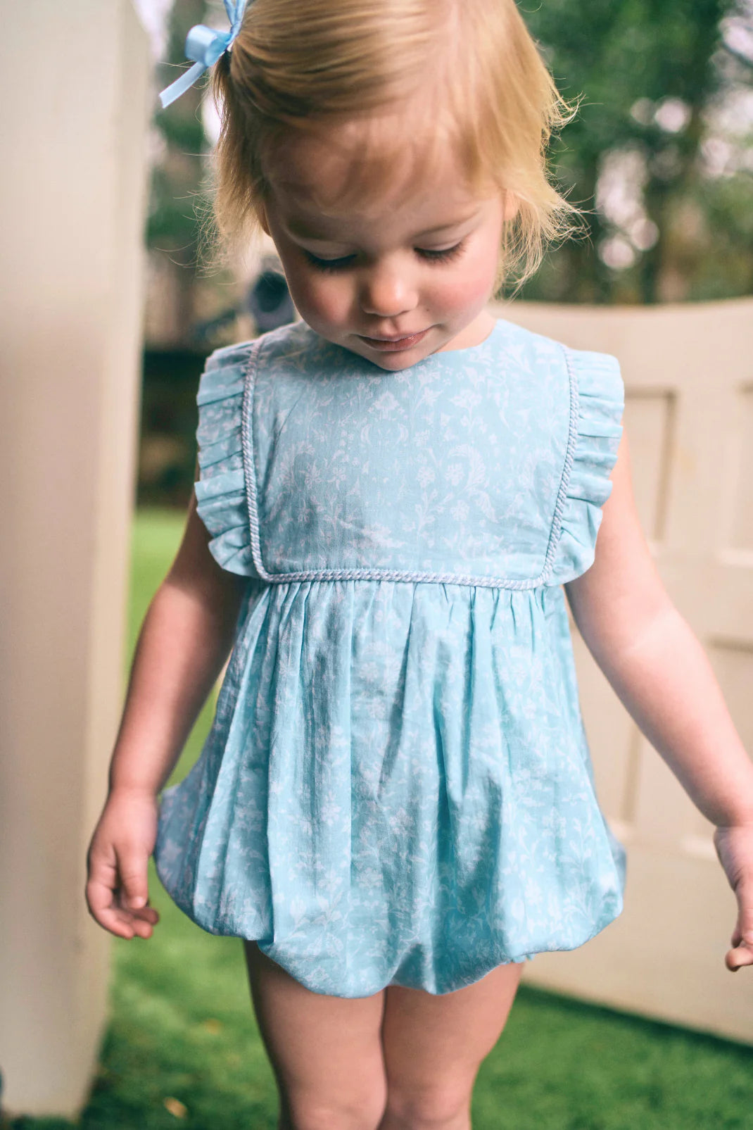 Elizabeth Playsuit in Cloud Floral