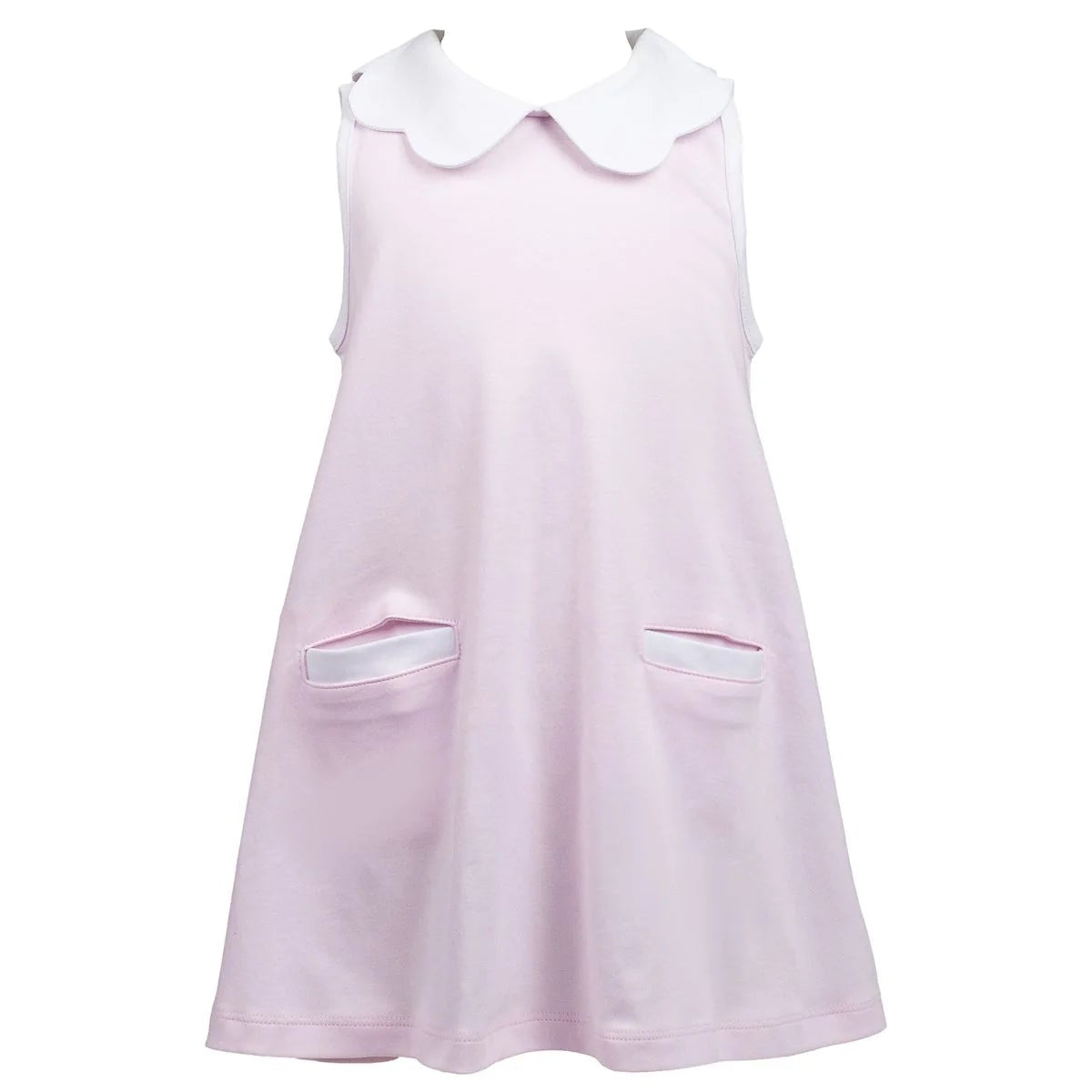 Pink Scalloped Dress