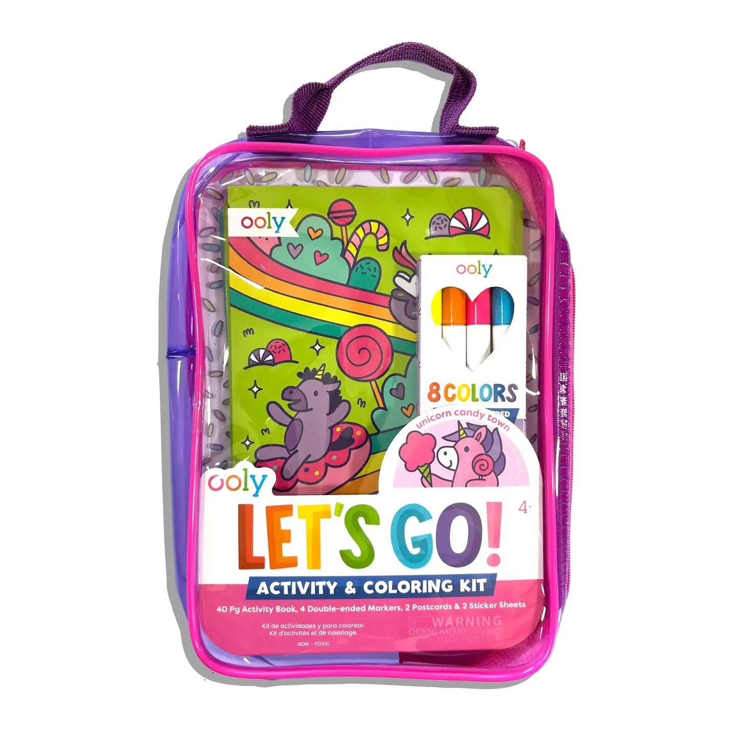 Let's Go!: Activity & Coloring Kit