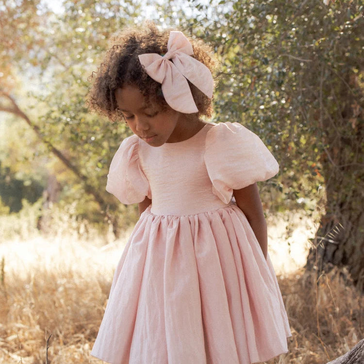 Everly Bow Rose Shimmer