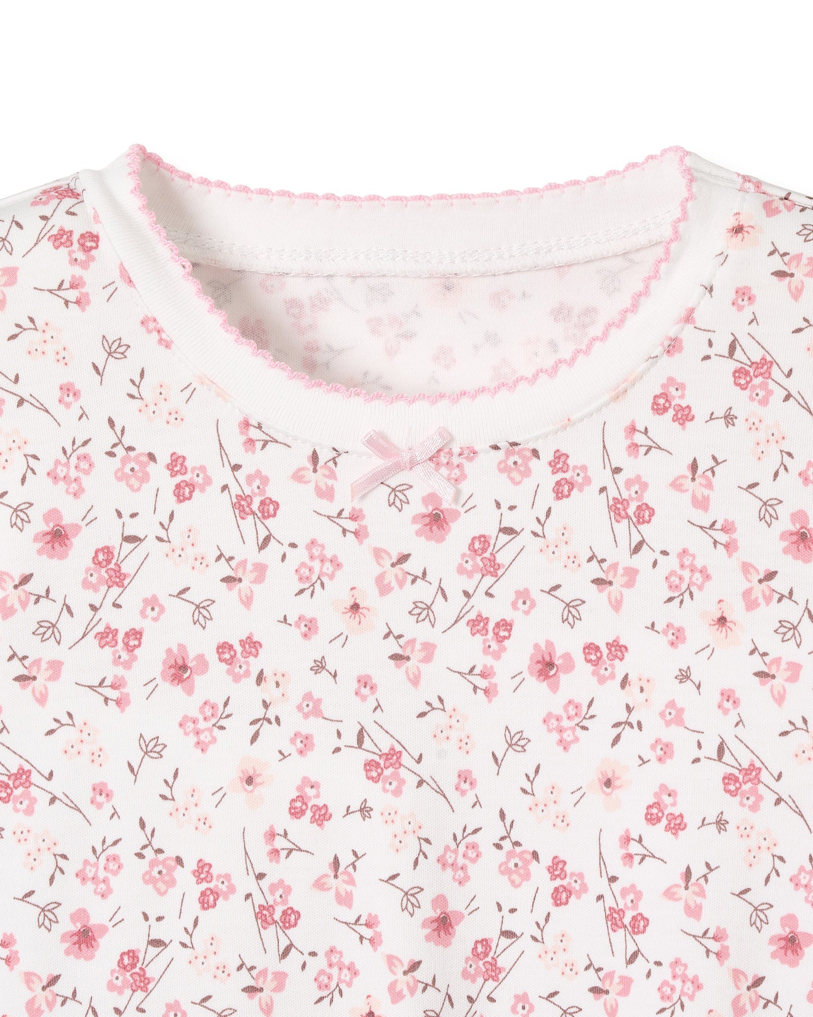 Kids Pima Cotton Snug Fit Pajama Short Set – Dorset Floral