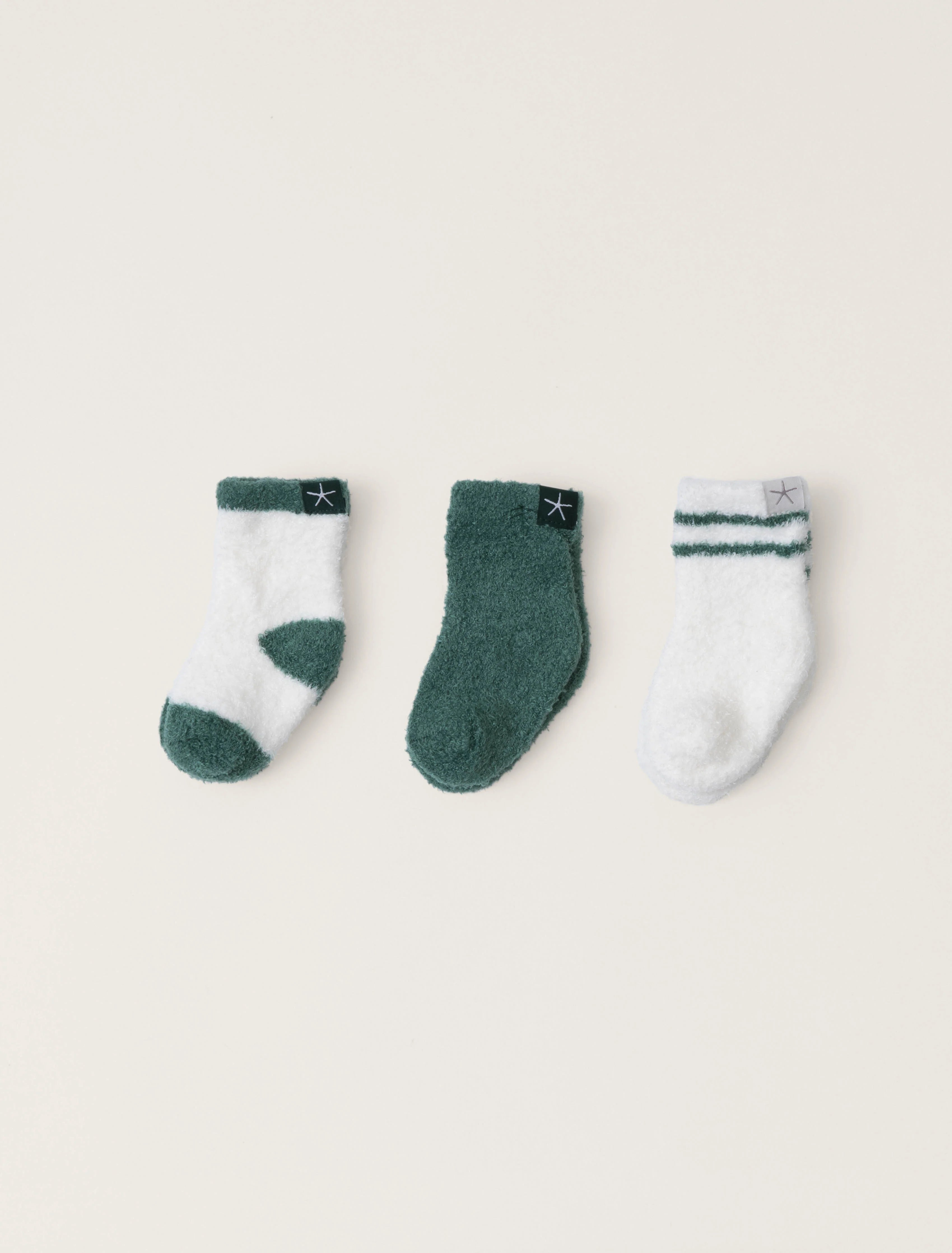 CozyChic Lite® Infant 3 Pack Sock Set- Pinecrest