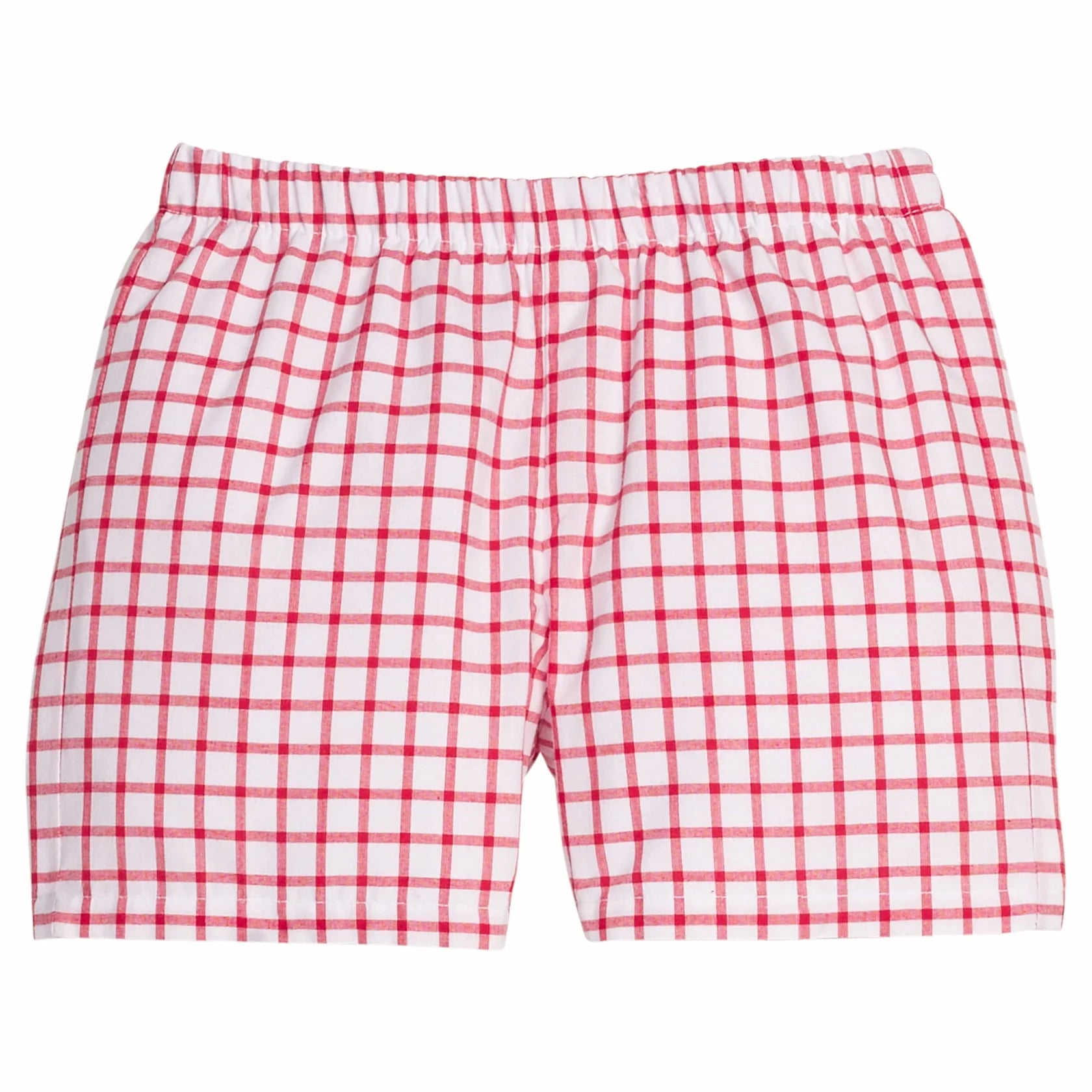Basic Short- Red Windowpane
