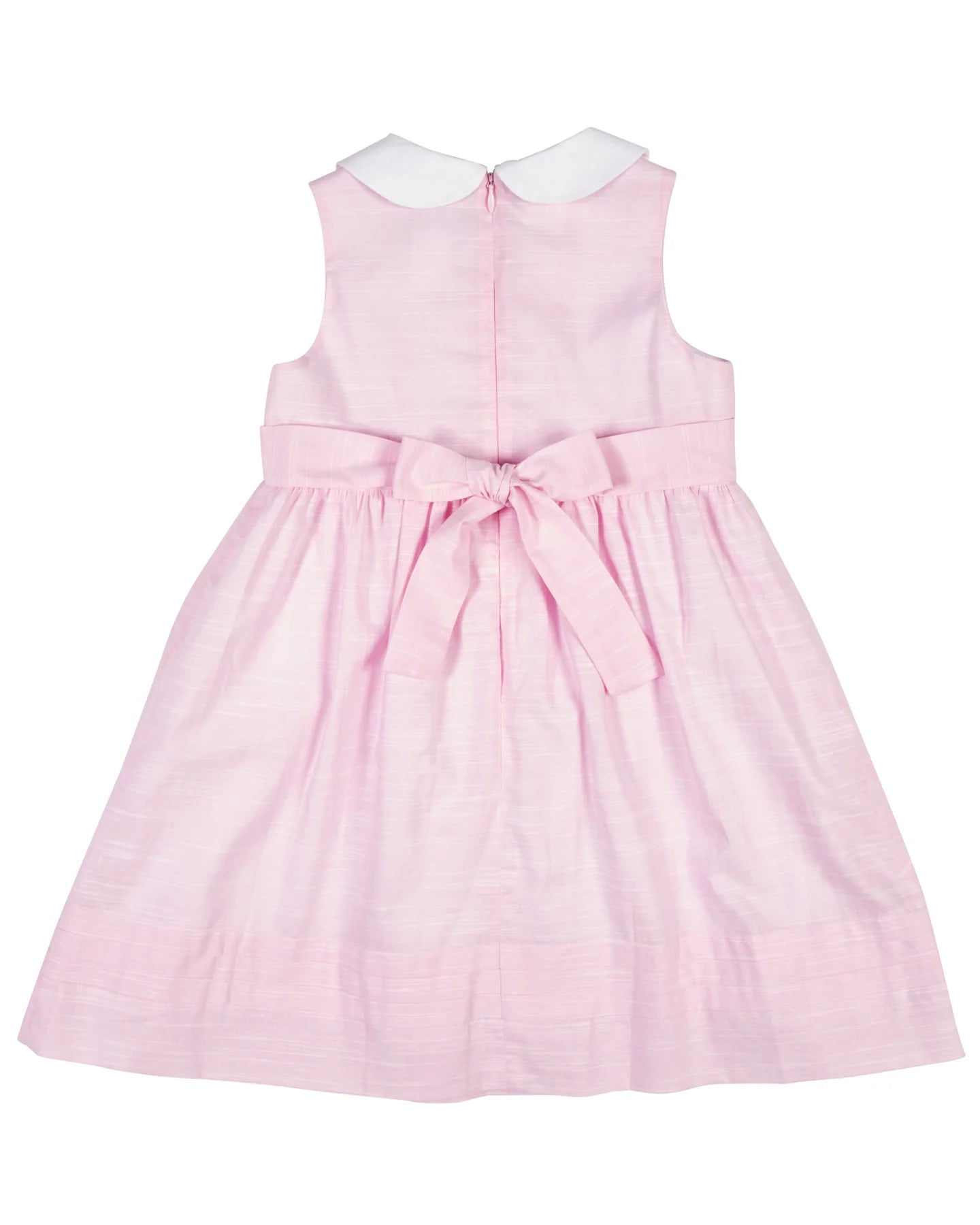 Linen Look Dress With Flowers