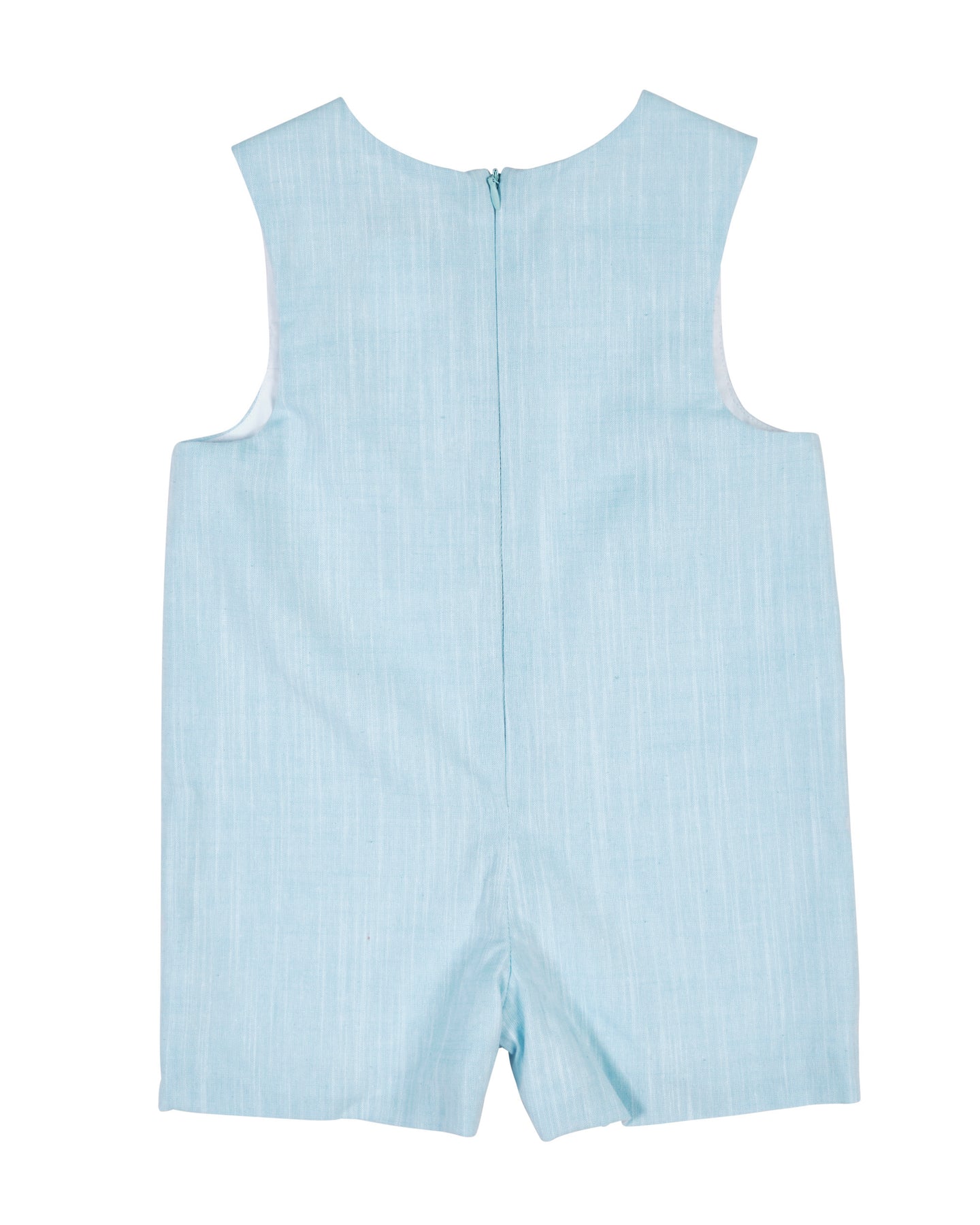 Linen Look Shortall With Trains