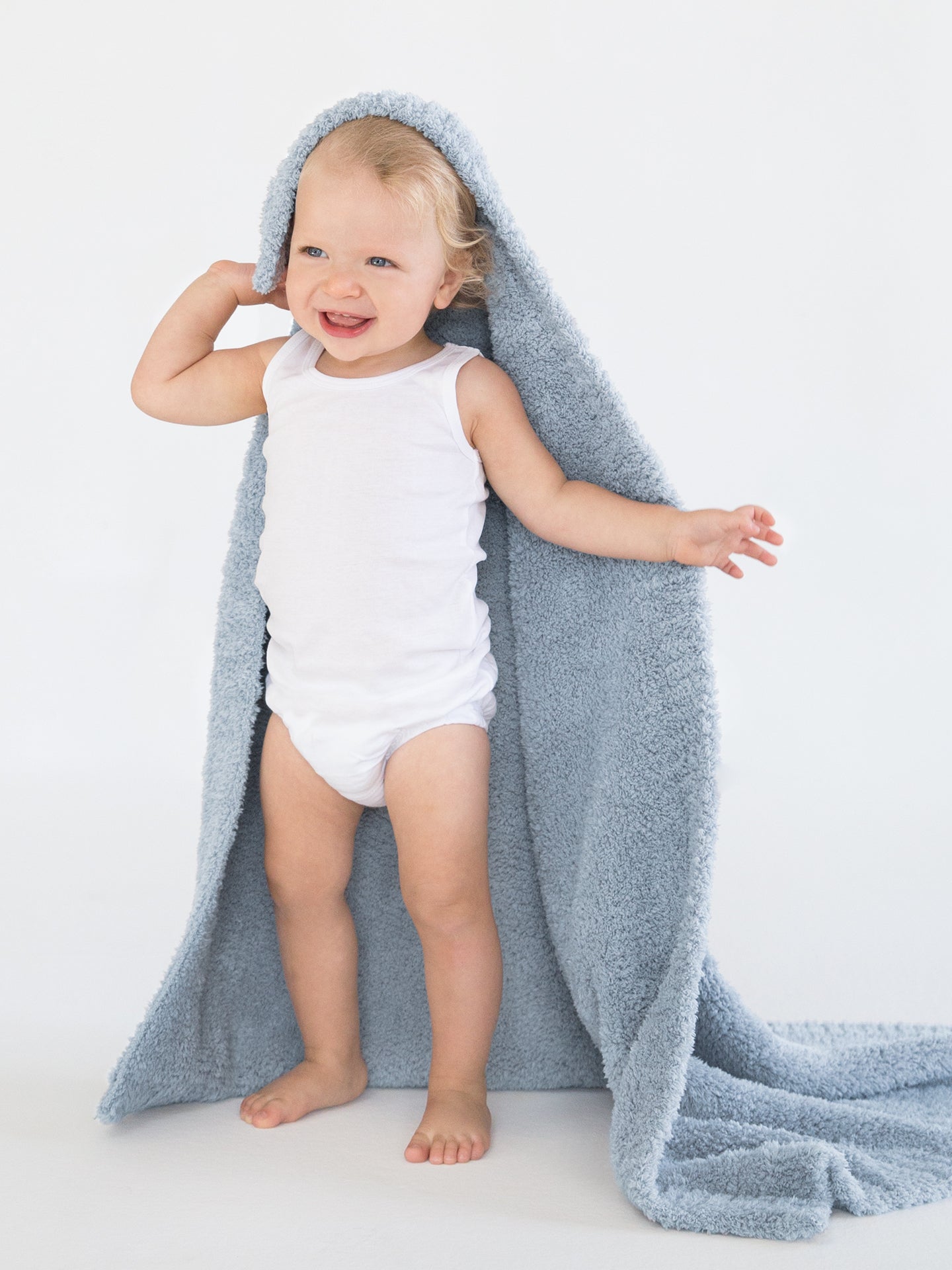 Plush Chenille Knit Baby Blanket