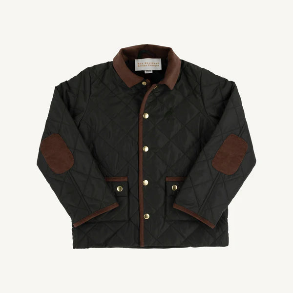 Caldwell Quilted Coat- Montague Moss Chelsea Chocolate