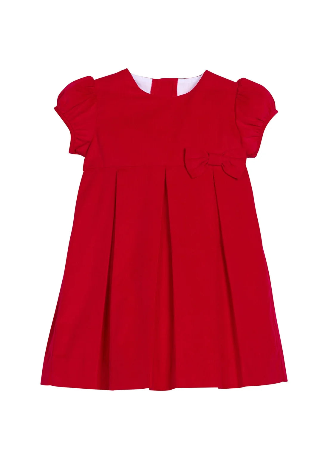 Clara Dress- Red Corduroy