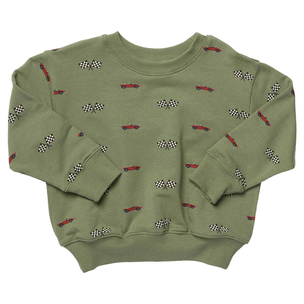 Play Sweatshirt + Jax Jogger- Racecars