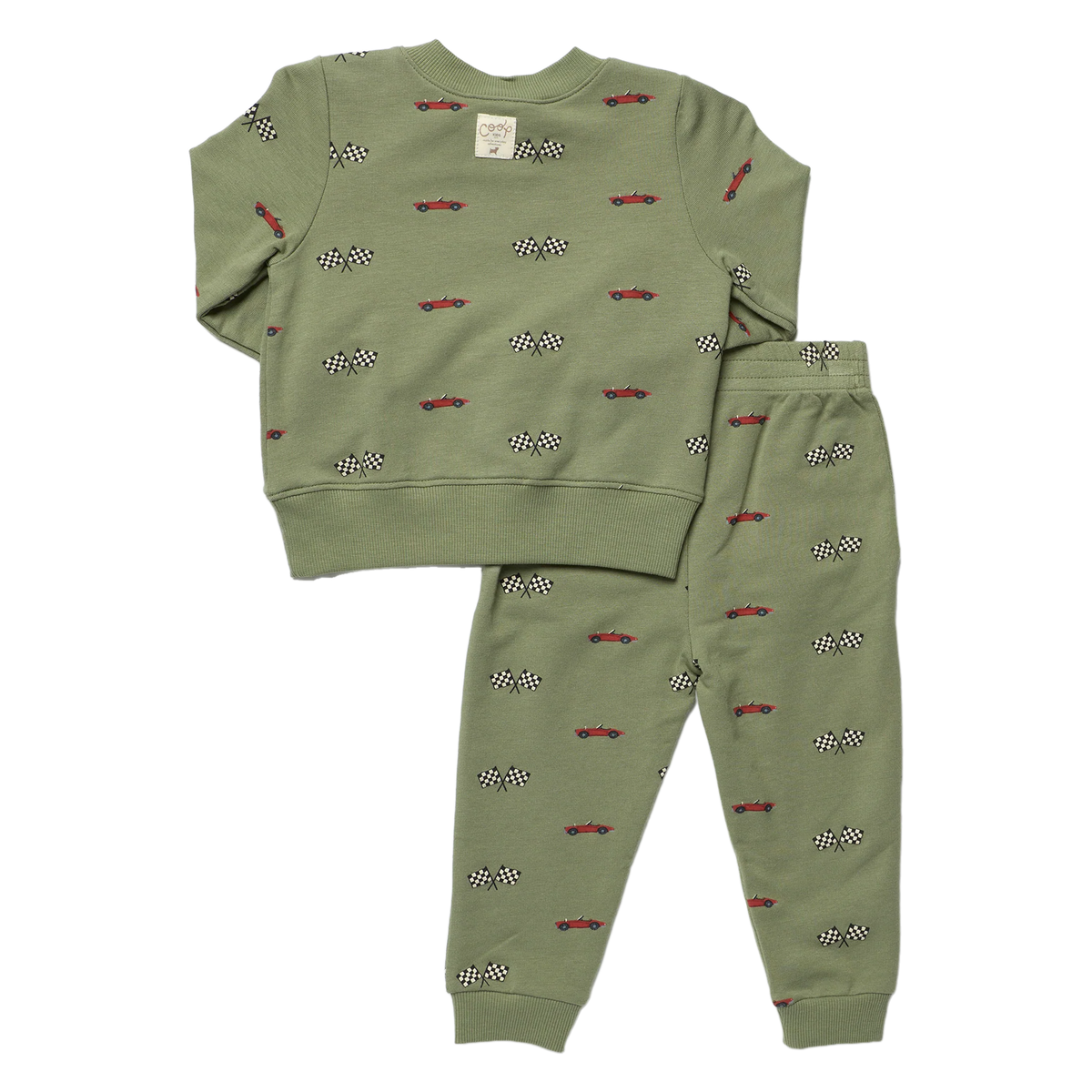 Baby Jax Jogger Set- Racecars