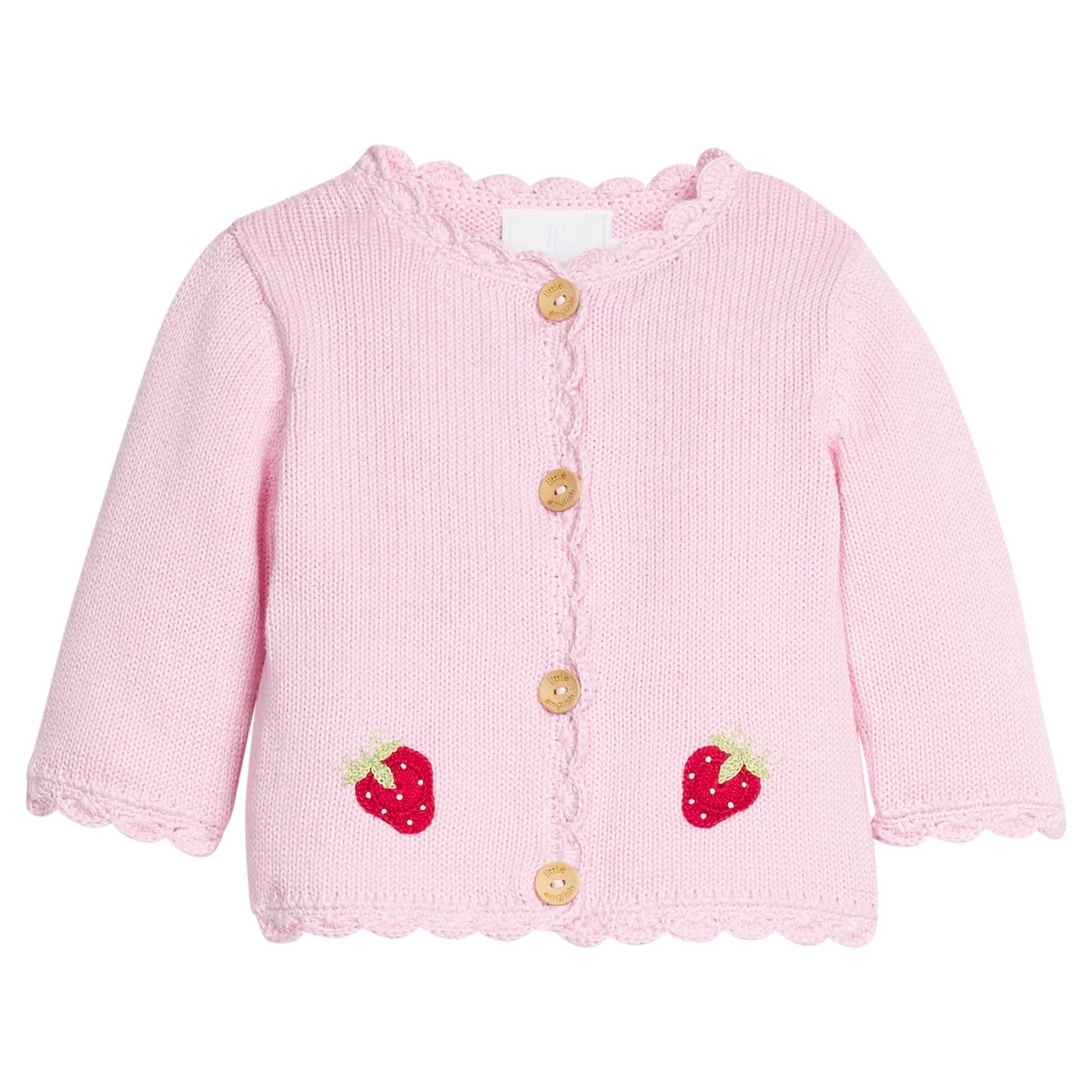 Strawberry Crochet Cardigan