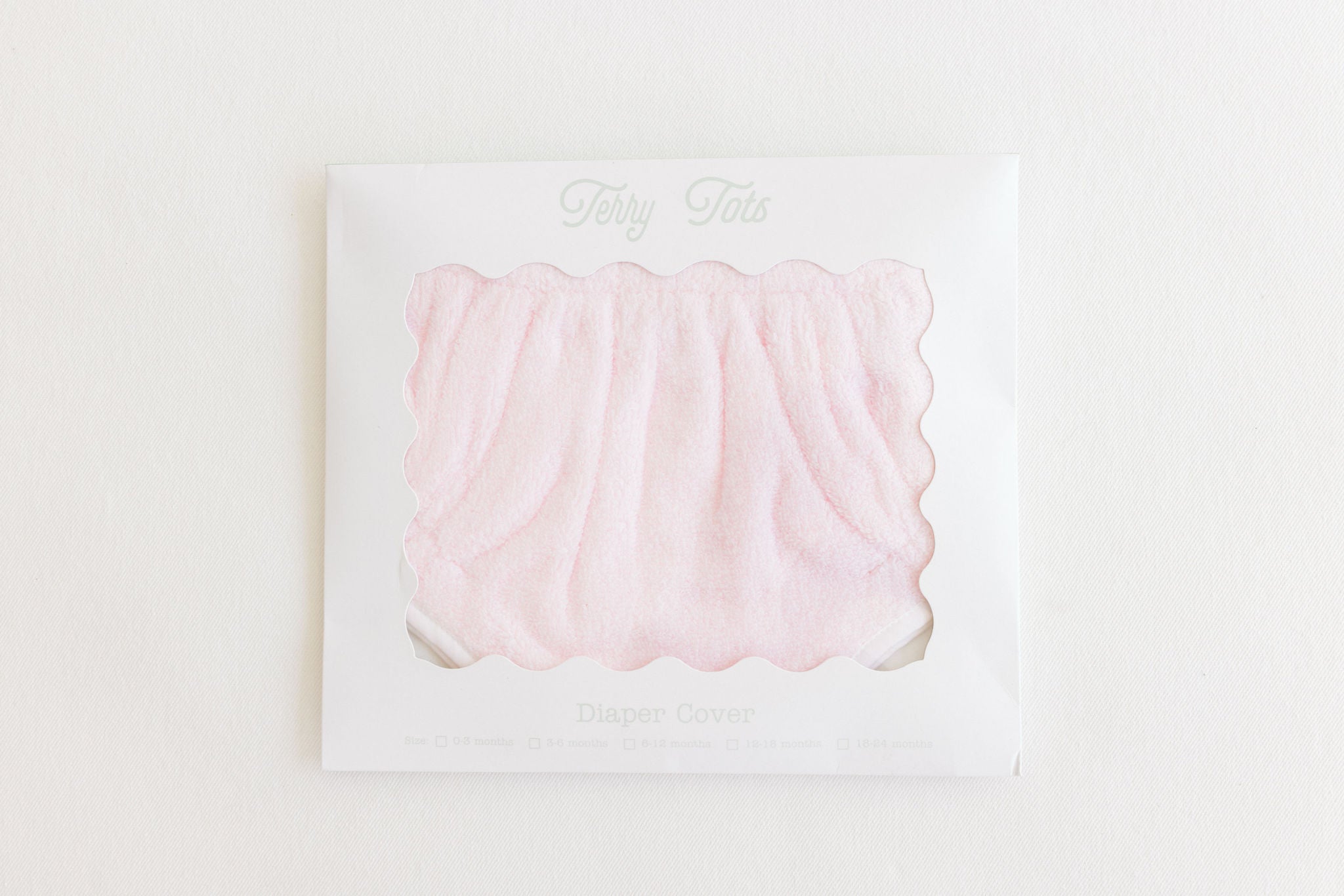 Diaper Cover- Pink Terry